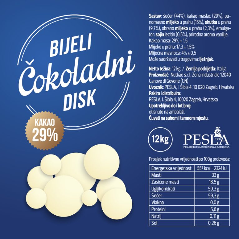 PE Bijeli Cÿokoladni disk 29%