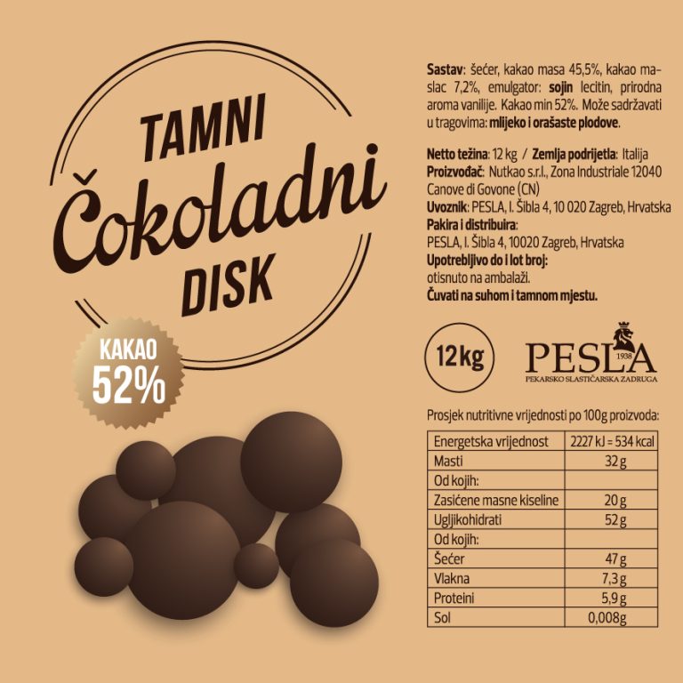 PE Tamni Cÿokoladni disk 52% 12 2020 OK