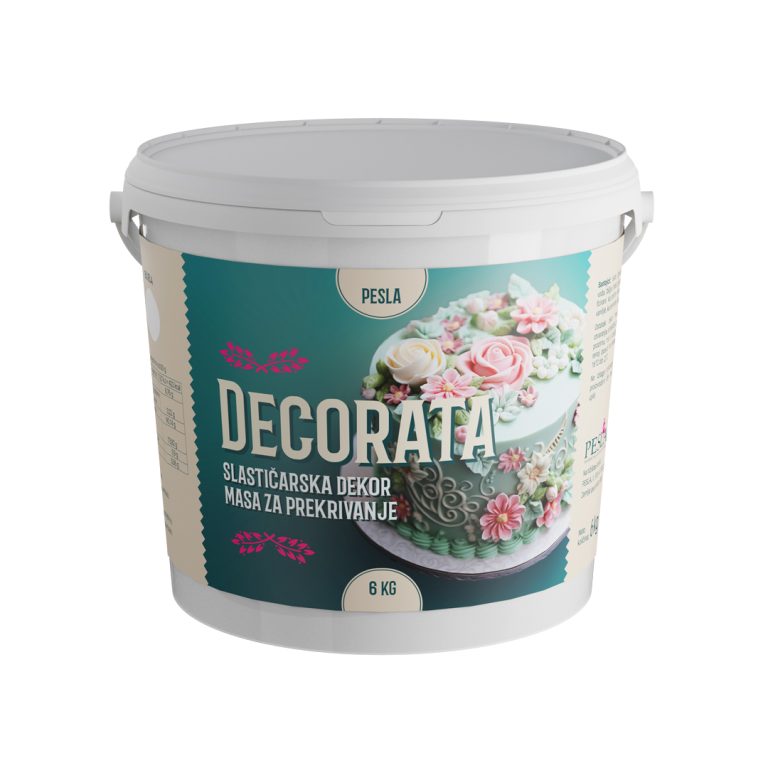 DECORATA bijeli fondan Pesla 01