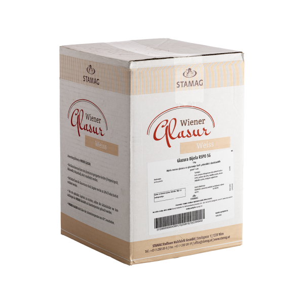 GLAZURA surogat BIJELA ČOKOLADA Ireks 02