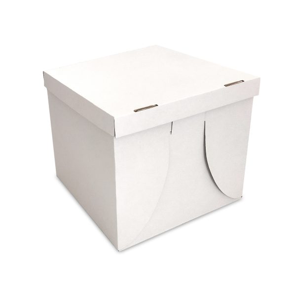 KUTIJA za tortu 35x35x35 bijela 02