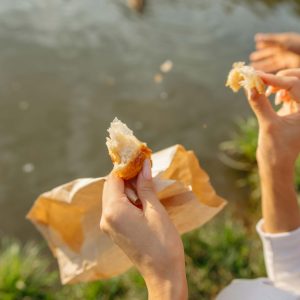 PAPIRNATE VREĆICE za 0.25 kg natron smeđi reciklirani tisak 01