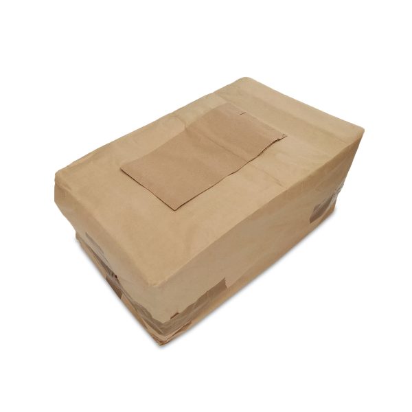 PAPIRNATE VREĆICE za 1kg natron smeđi reciklirani tisak 03