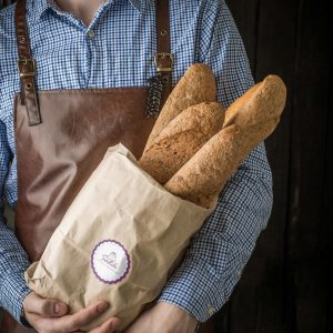 PAPIRNATE VREĆICE za 3 kg natron smeđi reciklirani tisak 01