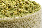 Pistachio Dessert Close Up with Texture.