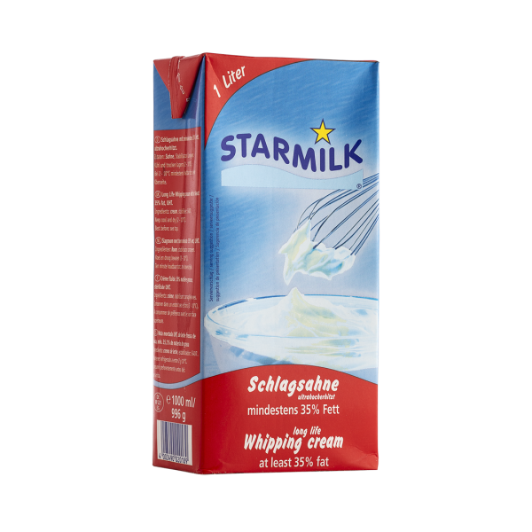 ŠLAG STAR MILK 35% m.m. tek.vrhnje Ireks 01