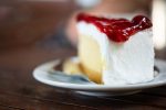 Cake cream is sweet dessert for celebration party