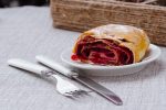 homemade roll with jam
