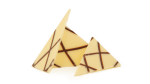 SMET Chocolate triangle decoration