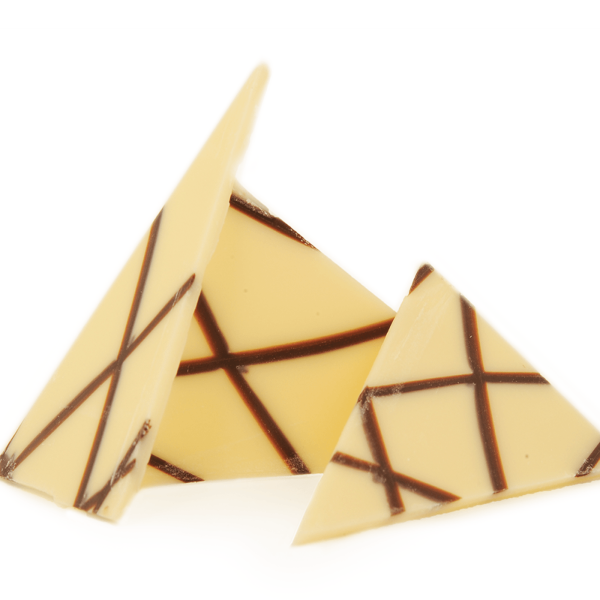 SMET Chocolate triangle decoration